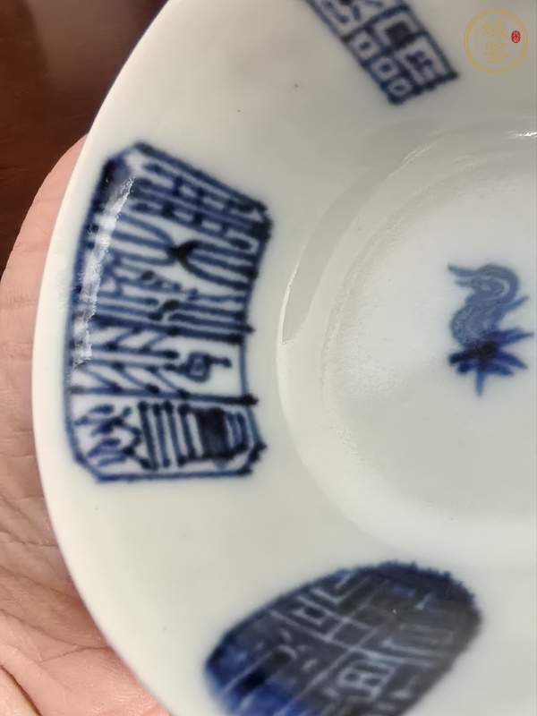 古玩陶瓷青花杯真品鑒賞圖