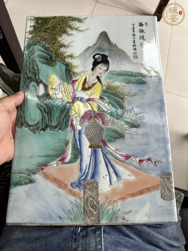 古玩瓷板畫真品鑒賞圖