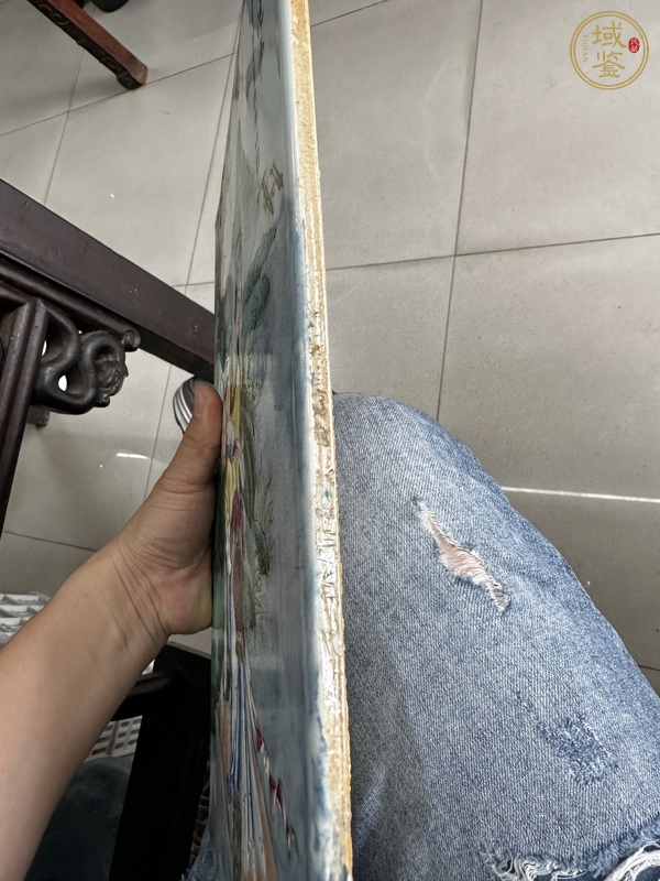 古玩陶瓷瓷板畫真品鑒賞圖