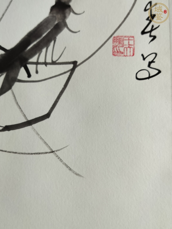 古玩蟹蝦圖真品鑒賞圖