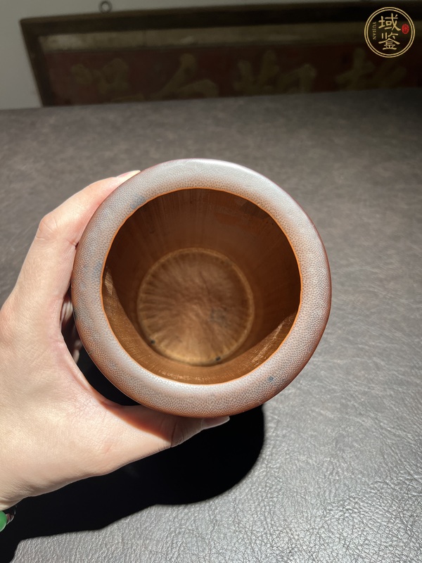 古玩雜項竹刻筆筒真品鑒賞圖