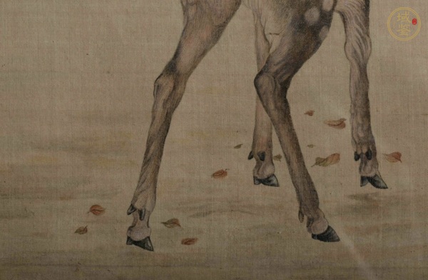 古玩字畫麇鹿真品鑒賞圖