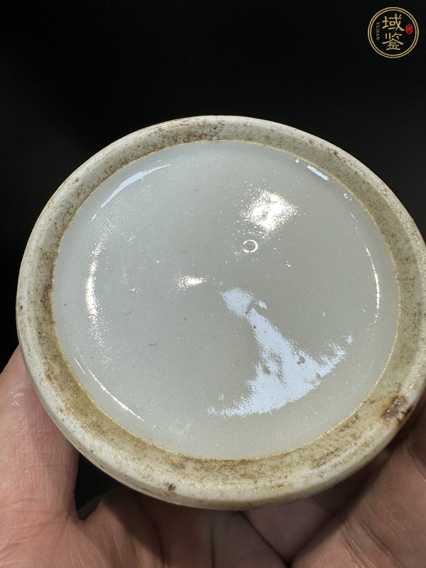古玩陶瓷粉彩筆筒真品鑒賞圖