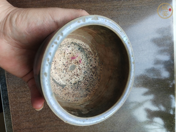 古玩陶瓷鈞釉香爐真品鑒賞圖