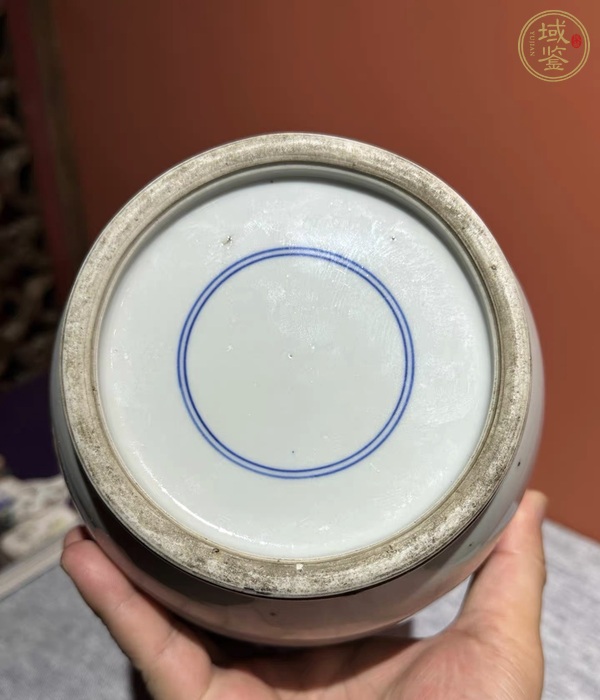 古玩陶瓷人物紋粉彩棒槌瓶真品鑒賞圖