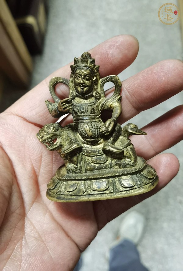 古玩銅器財(cái)寶天王真品鑒賞圖