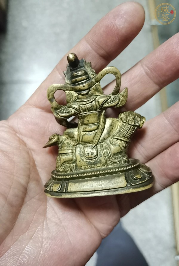古玩銅器財(cái)寶天王真品鑒賞圖