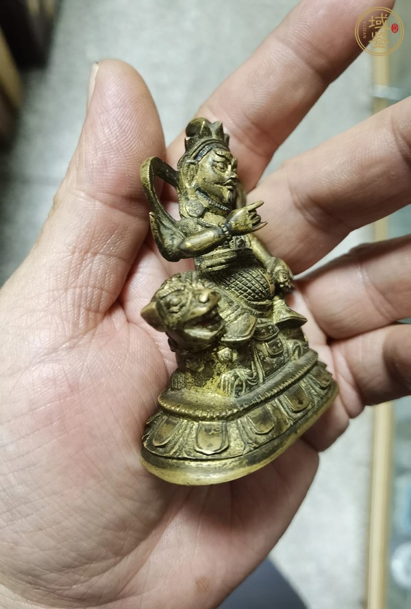 古玩銅器財(cái)寶天王真品鑒賞圖