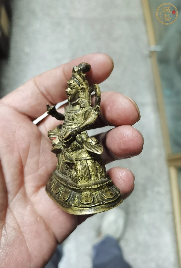 古玩銅器財(cái)寶天王真品鑒賞圖