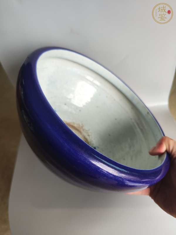 古玩陶瓷祭蘭釉香爐真品鑒賞圖