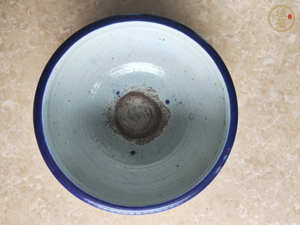 古玩陶瓷祭蘭釉香爐真品鑒賞圖