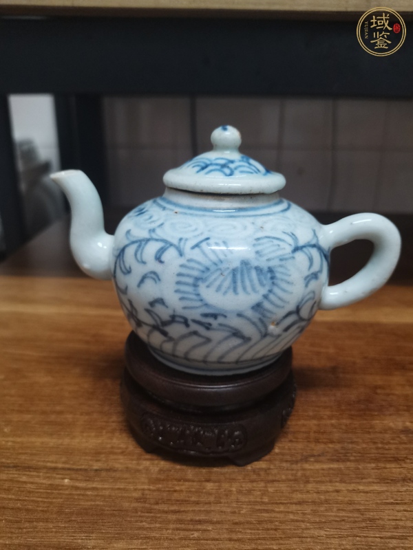 古玩陶瓷青花執(zhí)壺真品鑒賞圖