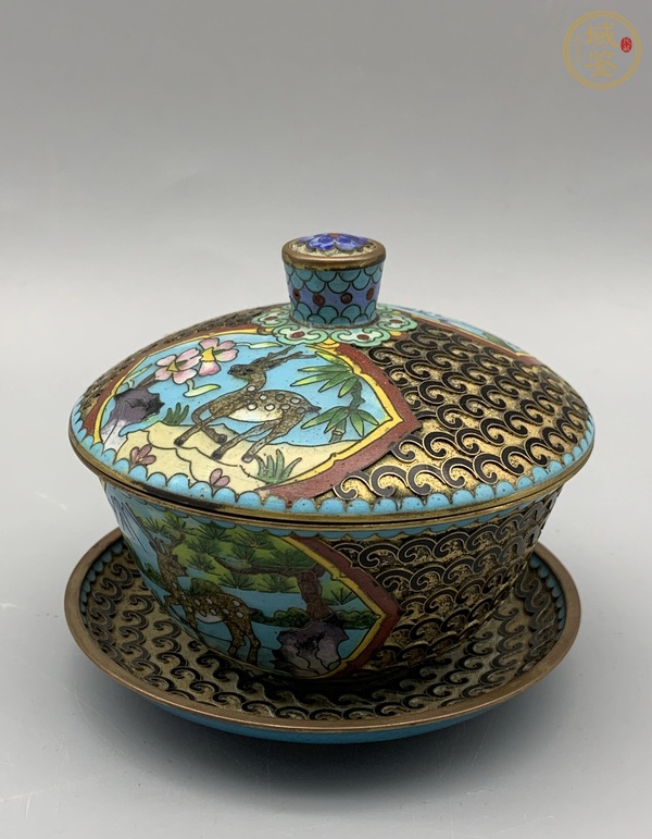 古玩茶碗真品鑒賞圖