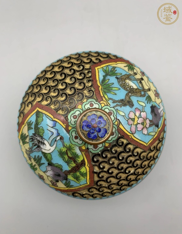 古玩銅器茶碗真品鑒賞圖