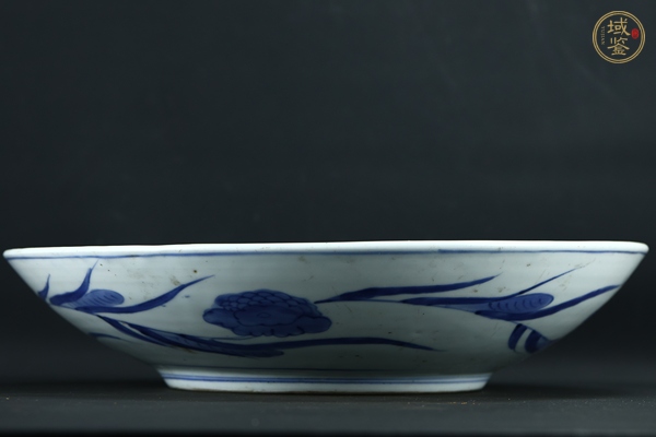 古玩陶瓷青花深腹盤真品鑒賞圖