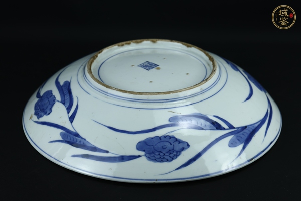 古玩陶瓷青花深腹盤真品鑒賞圖