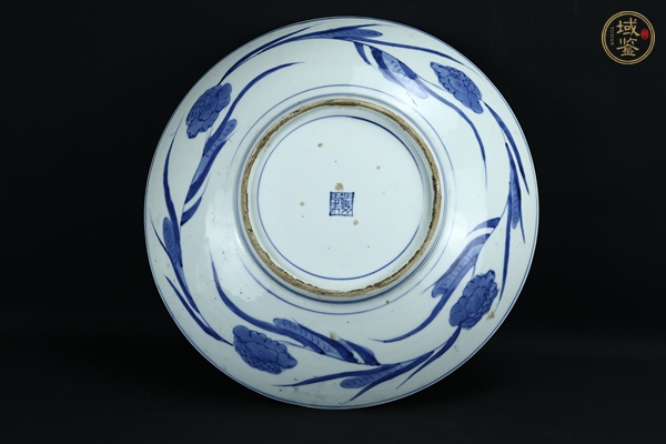 古玩陶瓷青花深腹盤真品鑒賞圖