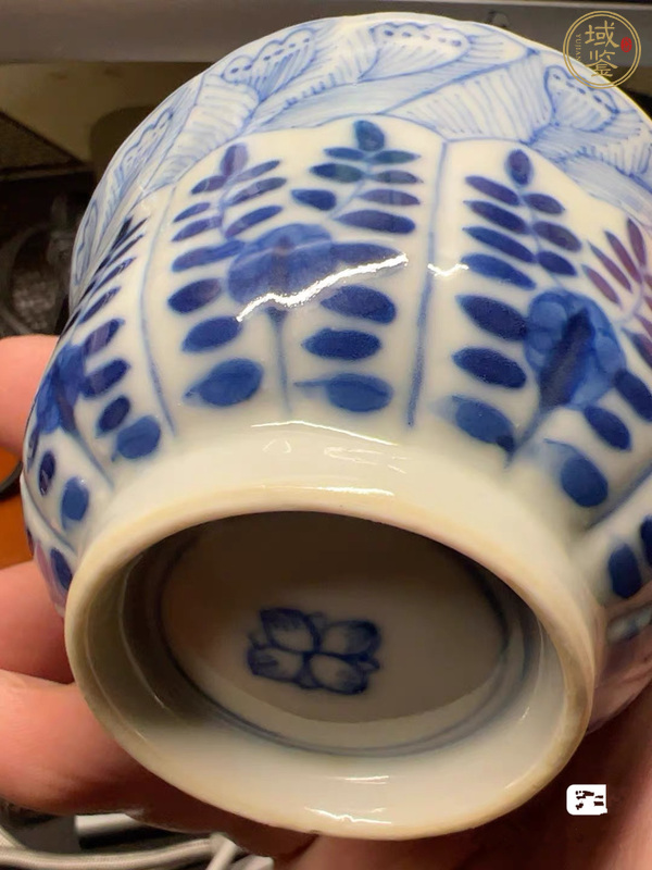 古玩陶瓷青花杯真品鑒賞圖