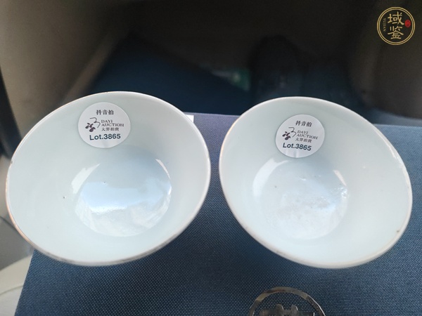古玩陶瓷粉彩蓋碗真品鑒賞圖