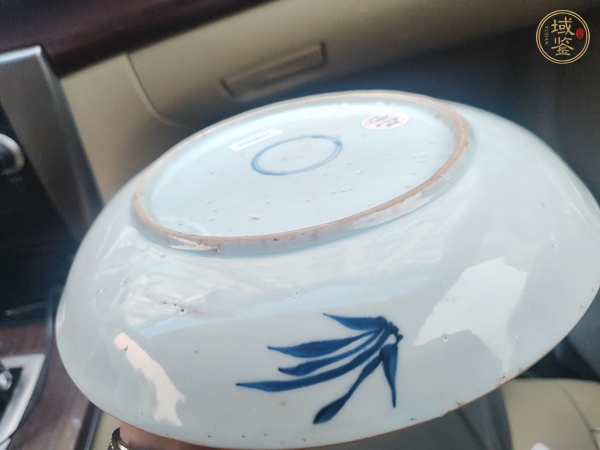 古玩陶瓷康熙 青花纏枝蓮紋盤真品鑒賞圖