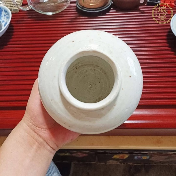 古玩陶瓷青白釉罐真品鑒賞圖