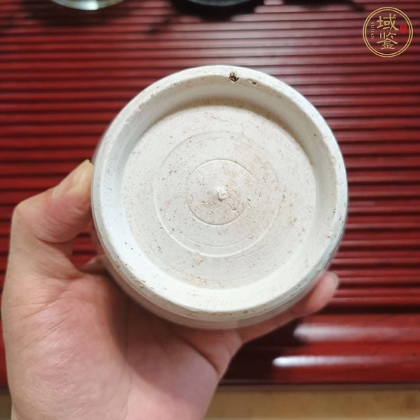 古玩陶瓷青白釉罐真品鑒賞圖