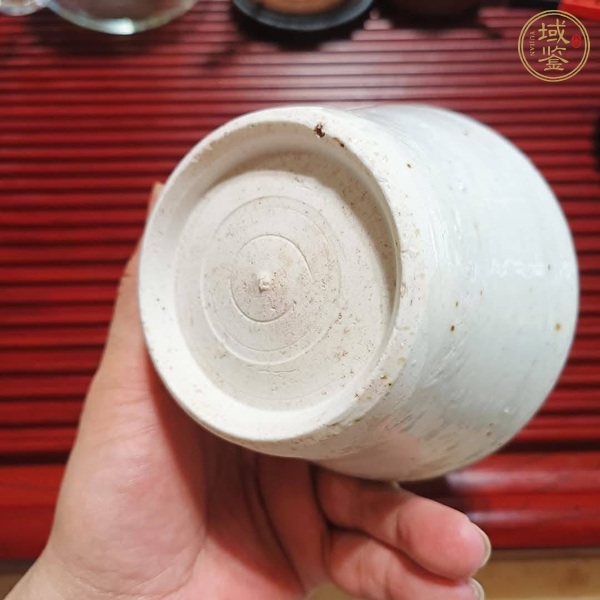 古玩陶瓷青白釉罐真品鑒賞圖