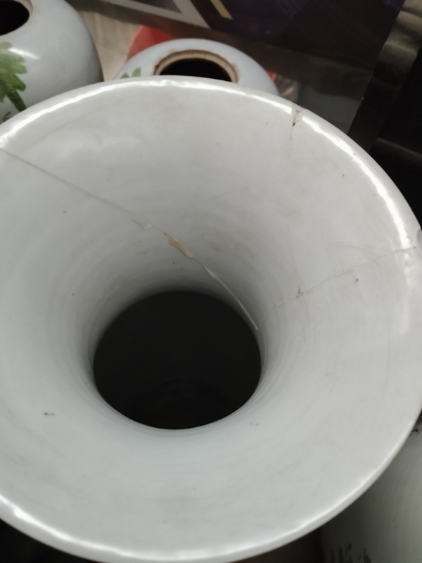 古玩陶瓷粉彩人物詩文雙耳瓶咸豐年間的粉彩瓶拍賣,當前價格29999元