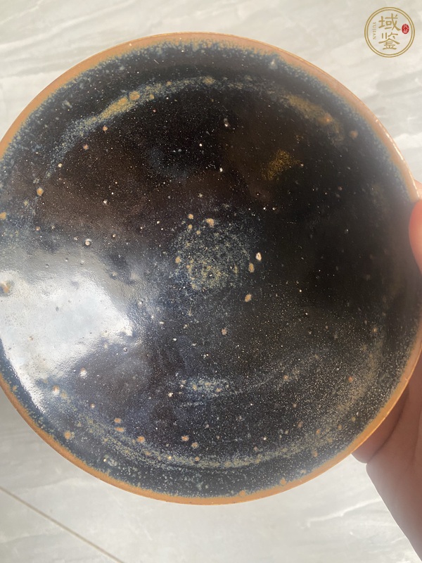 古玩陶瓷黑釉碗真品鑒賞圖