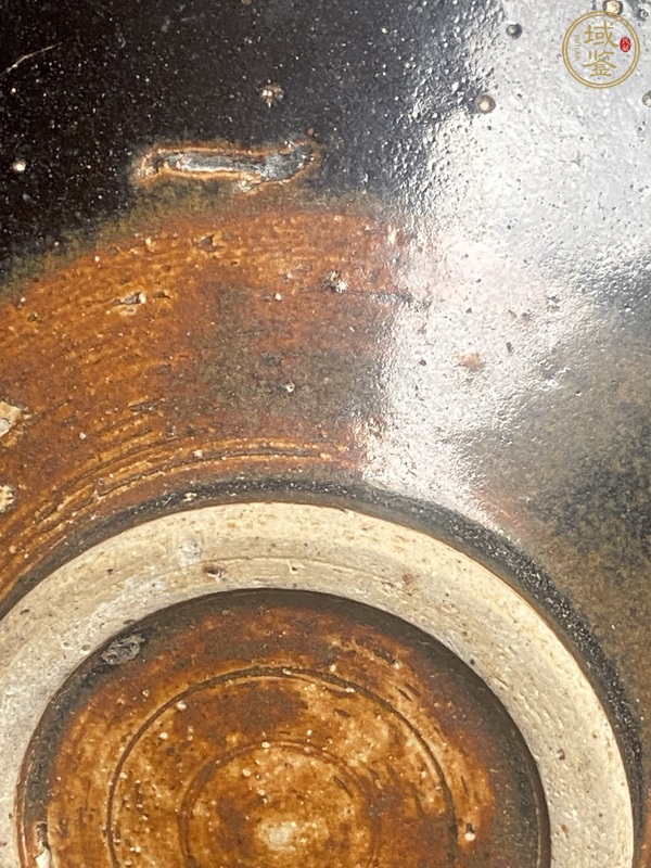 古玩陶瓷黑釉碗真品鑒賞圖