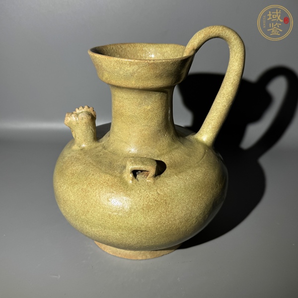 古玩南北朝雞首壺真品鑒賞圖