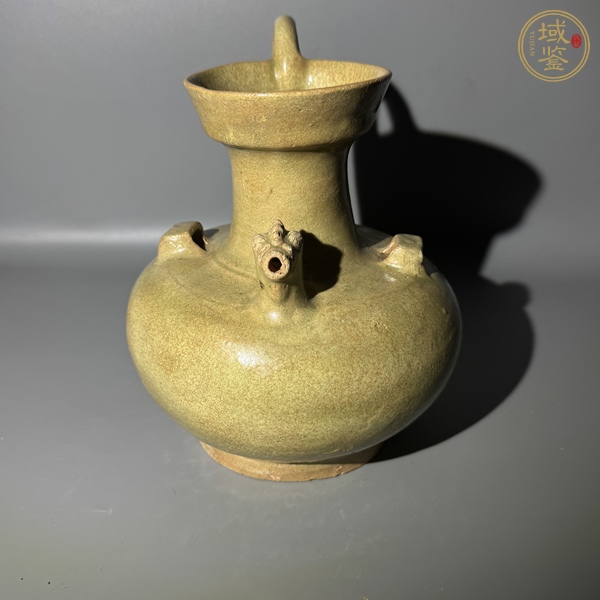 古玩陶瓷南北朝雞首壺真品鑒賞圖