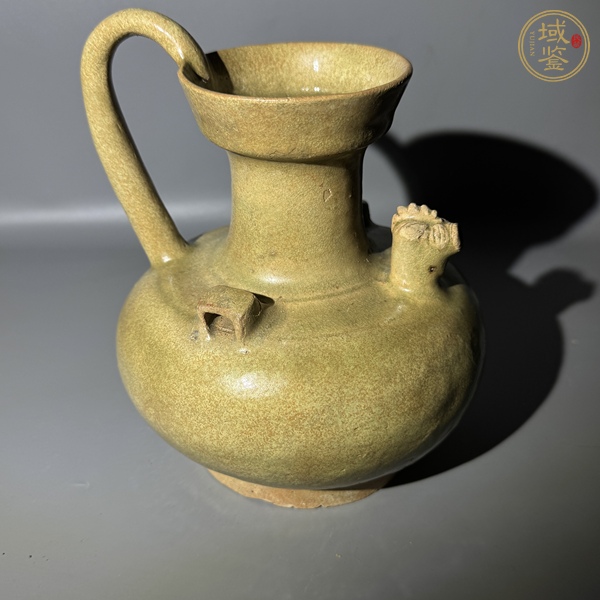 古玩陶瓷南北朝雞首壺真品鑒賞圖