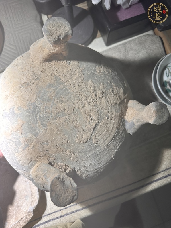 古玩陶瓷陶鼎真品鑒賞圖