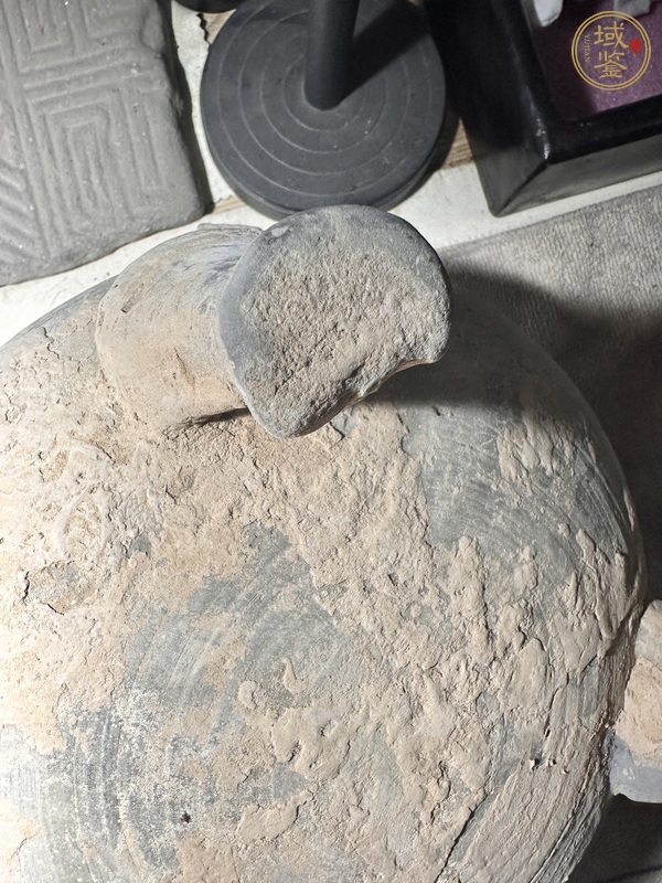 古玩陶瓷陶鼎真品鑒賞圖