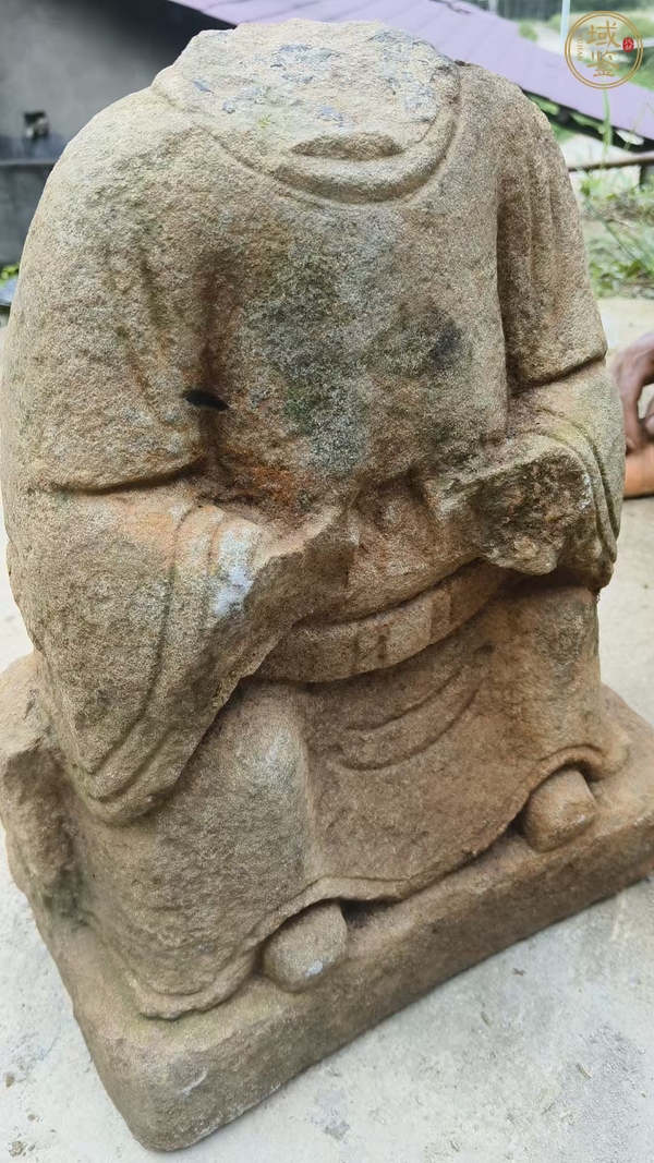 古玩雜項石像真品鑒賞圖