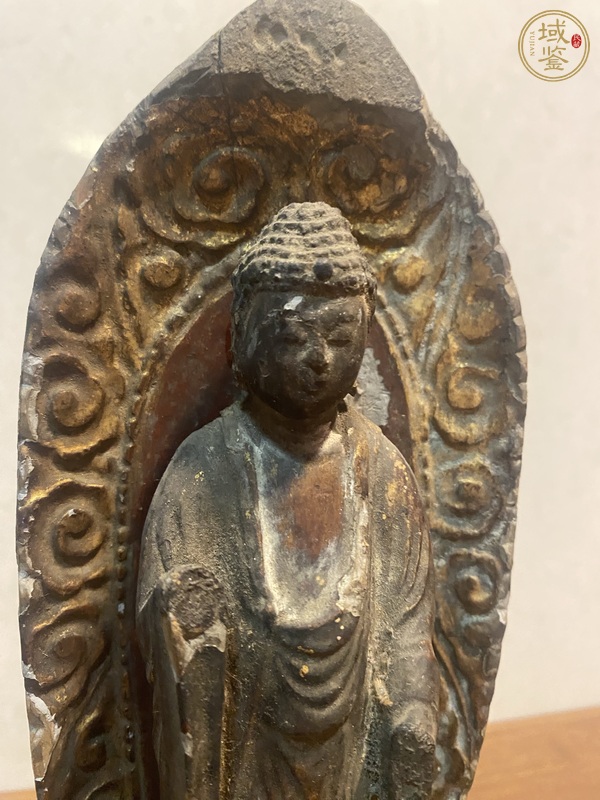 古玩雜項(xiàng)木雕佛像真品鑒賞圖