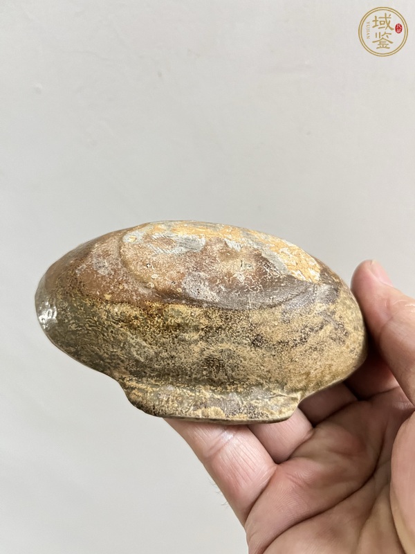 古玩陶瓷青釉耳杯真品鑒賞圖