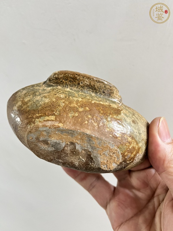 古玩陶瓷青釉耳杯真品鑒賞圖