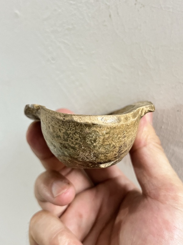 古玩陶瓷青釉耳杯拍賣，當前價格1188元