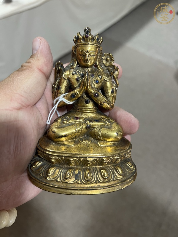 古玩銅器造像真品鑒賞圖
