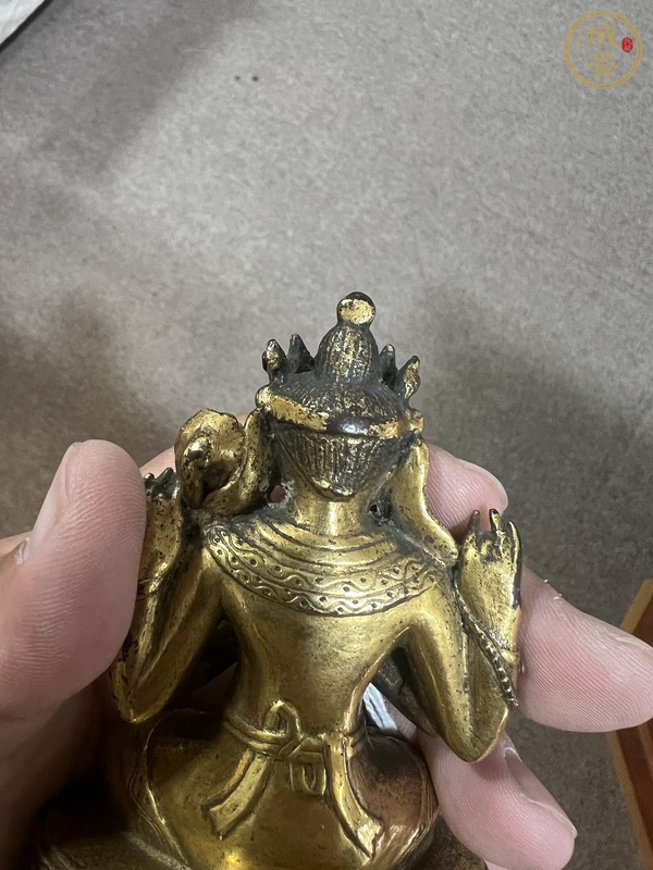 古玩銅器造像真品鑒賞圖