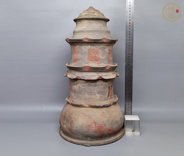 古玩陶瓷陶塔真品鑒賞圖