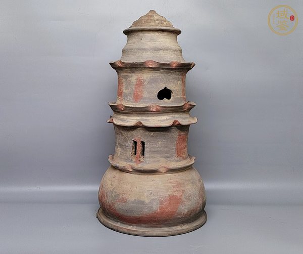 古玩陶塔真品鑒賞圖