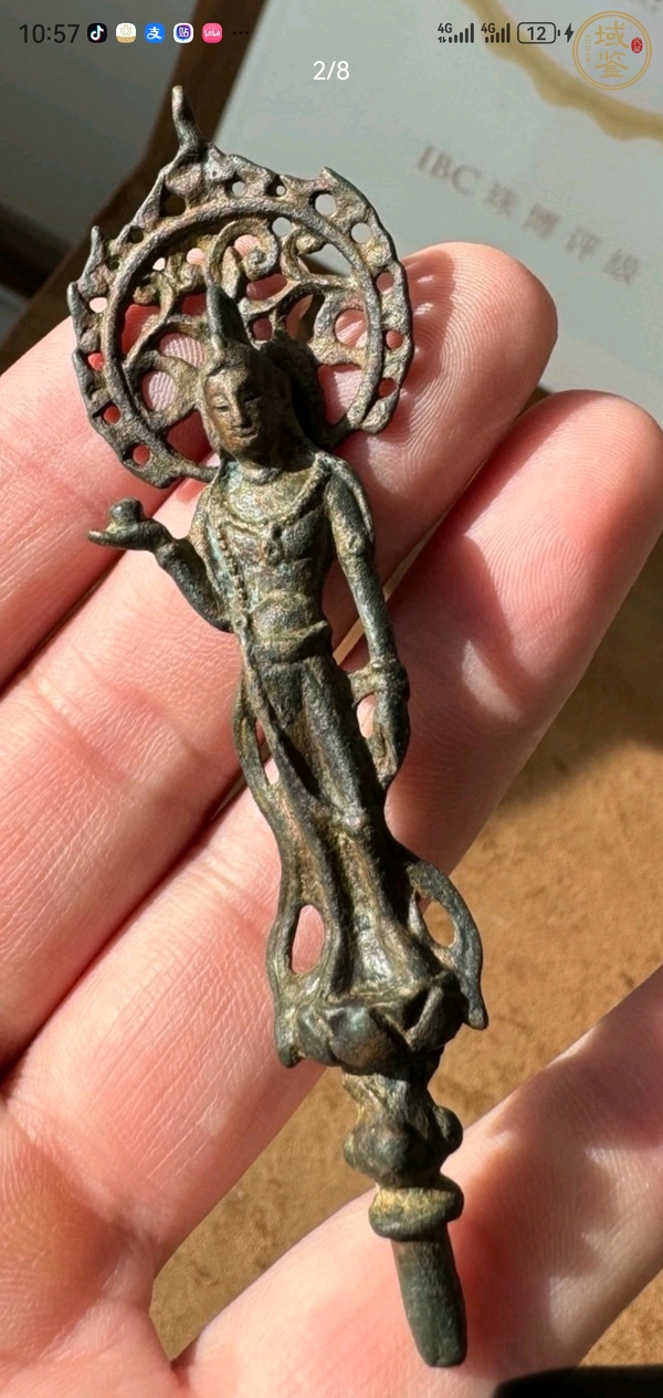 古玩銅器造像真品鑒賞圖