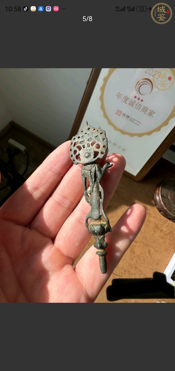 古玩銅器造像真品鑒賞圖