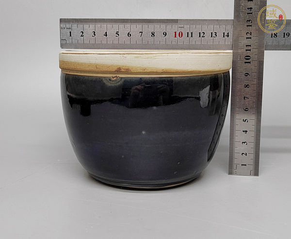 古玩陶瓷白覆輪缽真品鑒賞圖