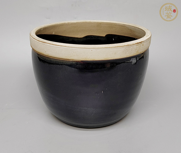 古玩陶瓷白覆輪缽真品鑒賞圖