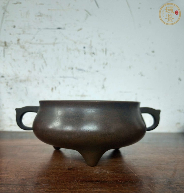 古玩銅器銅爐真品鑒賞圖