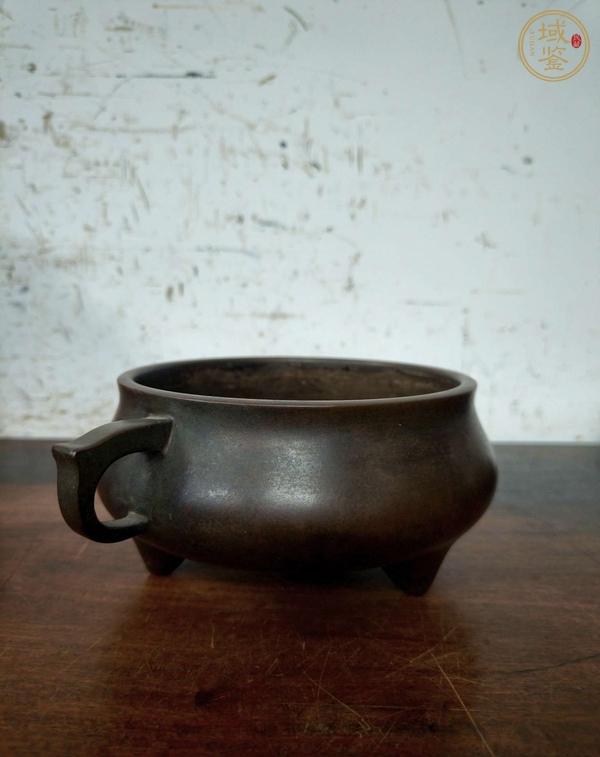 古玩銅器銅爐真品鑒賞圖